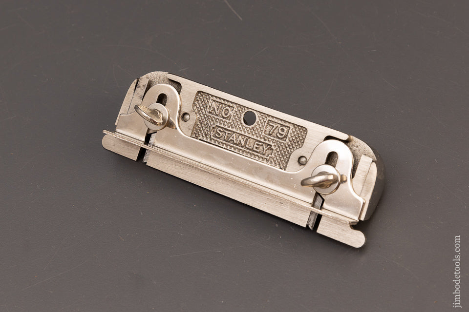 STANLEY No. 79 Double Side Rabbet Plane Mint in Box with Fence - 111126