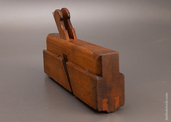 Fine 3/16 Inch Double Side Rabbet Plane by J.M. TABER NEW BEDFORD - 111144