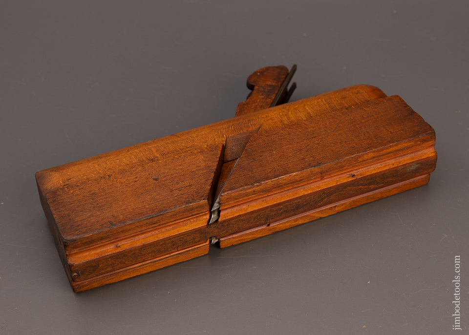 Fine 3/16 Inch Double Side Rabbet Plane by J.M. TABER NEW BEDFORD - 111144