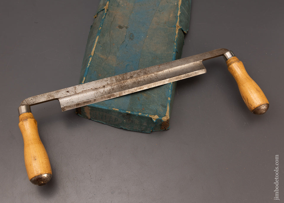 10 Inch DUNLAP No. 3678 Draw Knife Near Mint - 111145