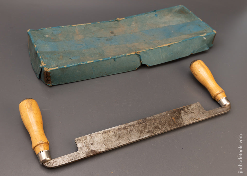 10 Inch DUNLAP No. 3678 Draw Knife Near Mint - 111145