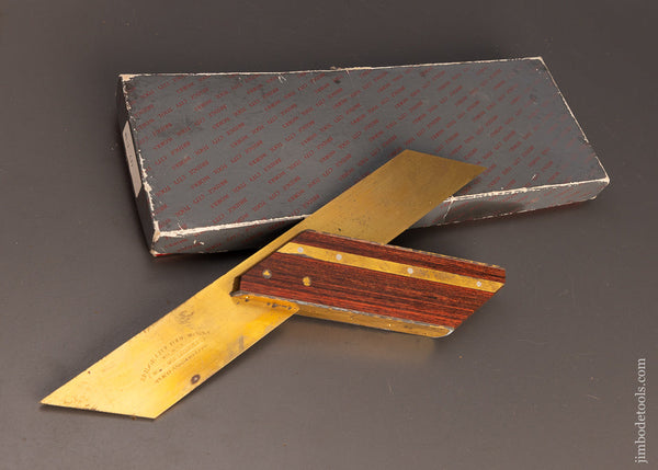 BRIDGE CITY TOOL WORKS MS-2 Miter Square Near Mint in Box - 111146