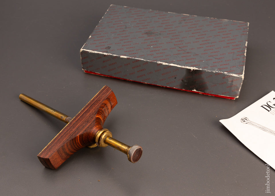 BRIDGE CITY TOOL WORKS DG-2 Depth Gauge Near Mint in Box - 111147