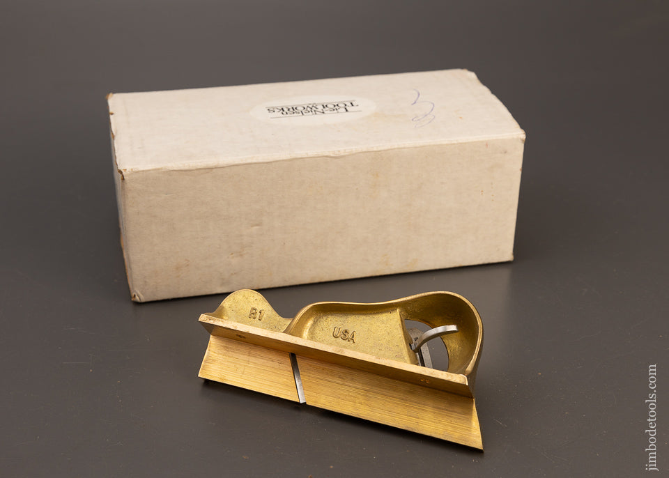 LIE NIELSEN Right Hand Bronze Edge Plane Near Mint in Box - 111191
