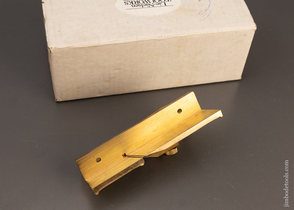 LIE NIELSEN Right Hand Bronze Edge Plane Near Mint in Box - 111191