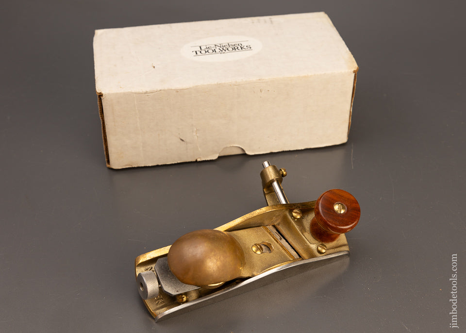 LIE NIELSEN No. 140 Low Angle Skew Block Plane Near Mint in Box - 111193