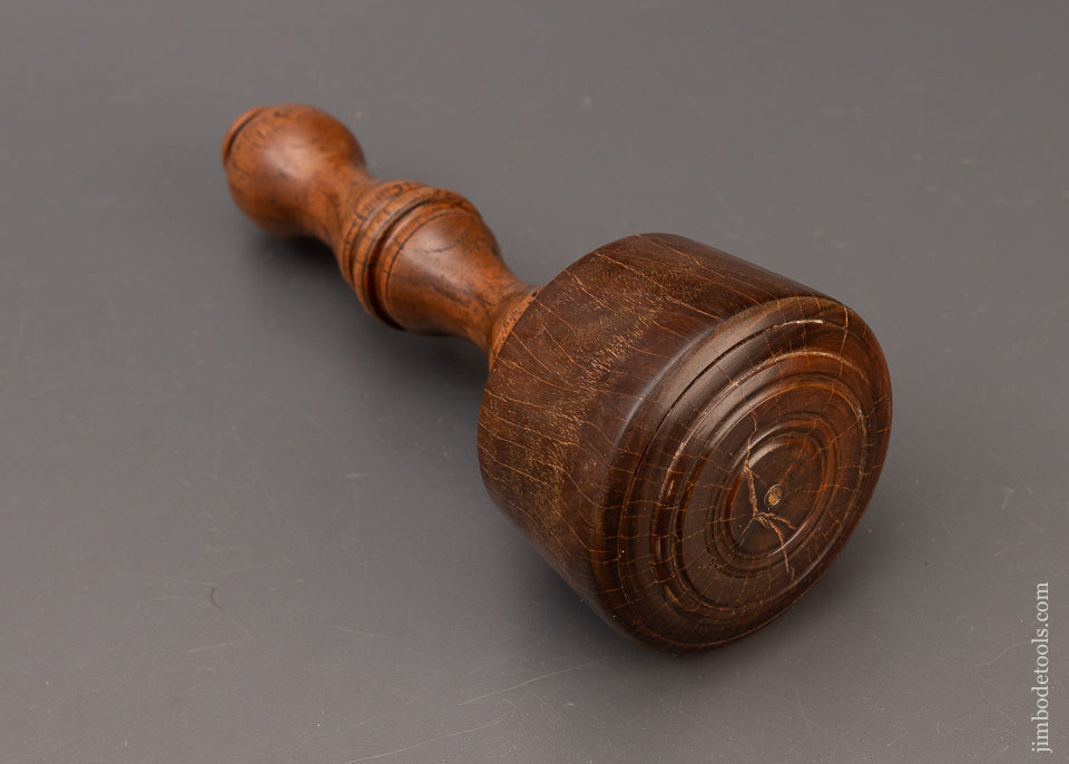 Fancy Lignum Vitae English Carving Mallet 1 Pound - 111196
