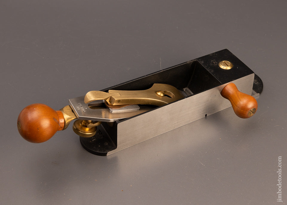 LIE NIELSEN Iron Miter Plane L-N 9 Mint in Box with Hot Dog & Side Handle - 111203