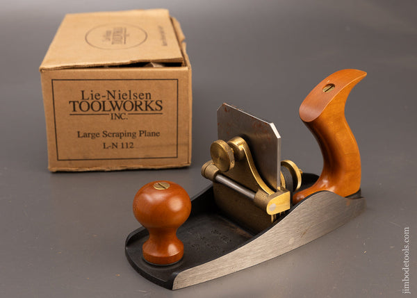 LIE NIELSEN Large Scraping Plane L-N 112 Near Mint in Box - 111207