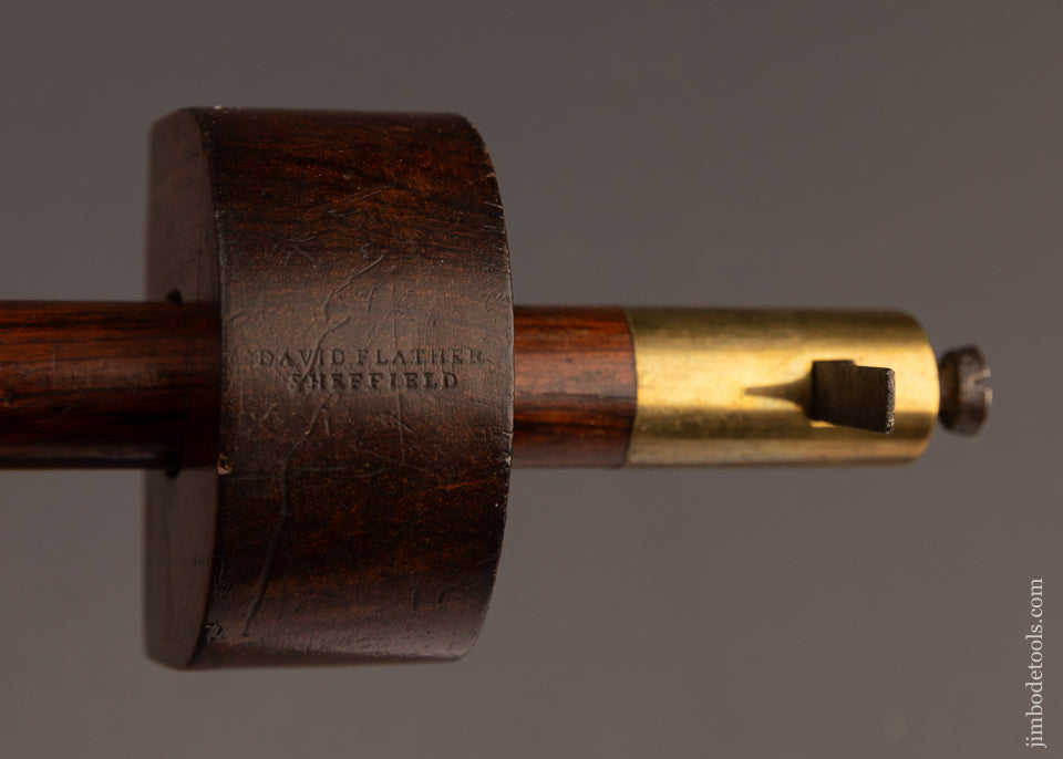 Sweet DAVID FLATHER Rosewood Slitting Gauge - 111237