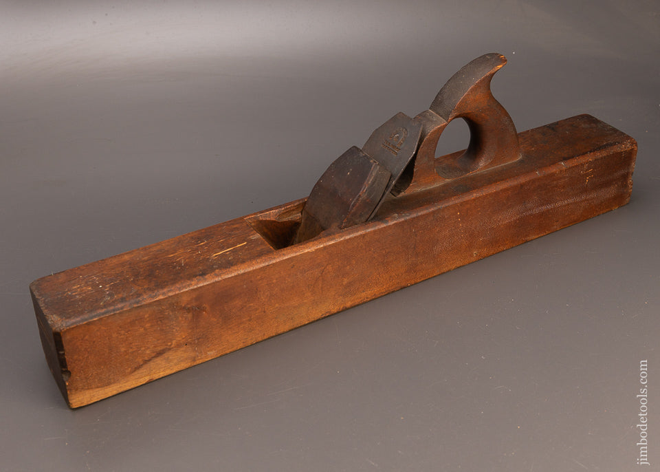 Very Rare 18th Century Bench Plane by I. LINDENBERGER PROVIDENCE - 111240