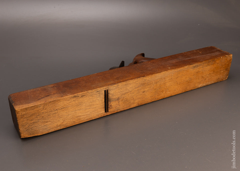 Very Rare 18th Century Bench Plane by I. LINDENBERGER PROVIDENCE - 111240