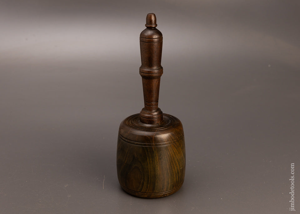 Fancy Lignum Vitae English Carving Mallet 1 Pound 7 Ounce - 111247