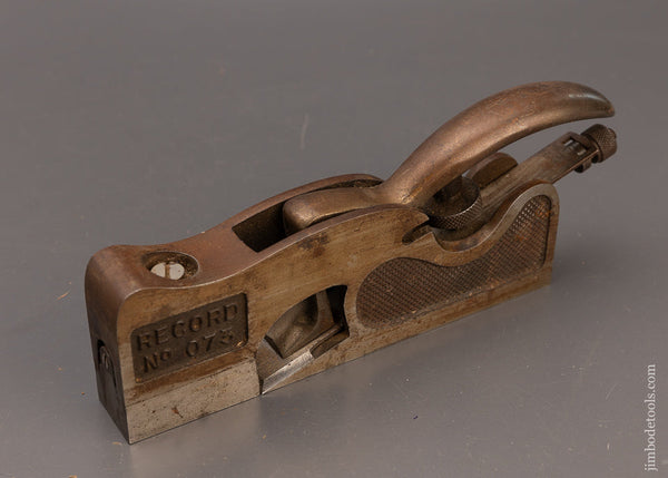 Crisp Fine RECORD No. 073 Heavy Shoulder Plane - 111248