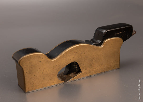 Beautiful NORRIS No. 20E Gunmetal and Ebony Shoulder Plane - 111251