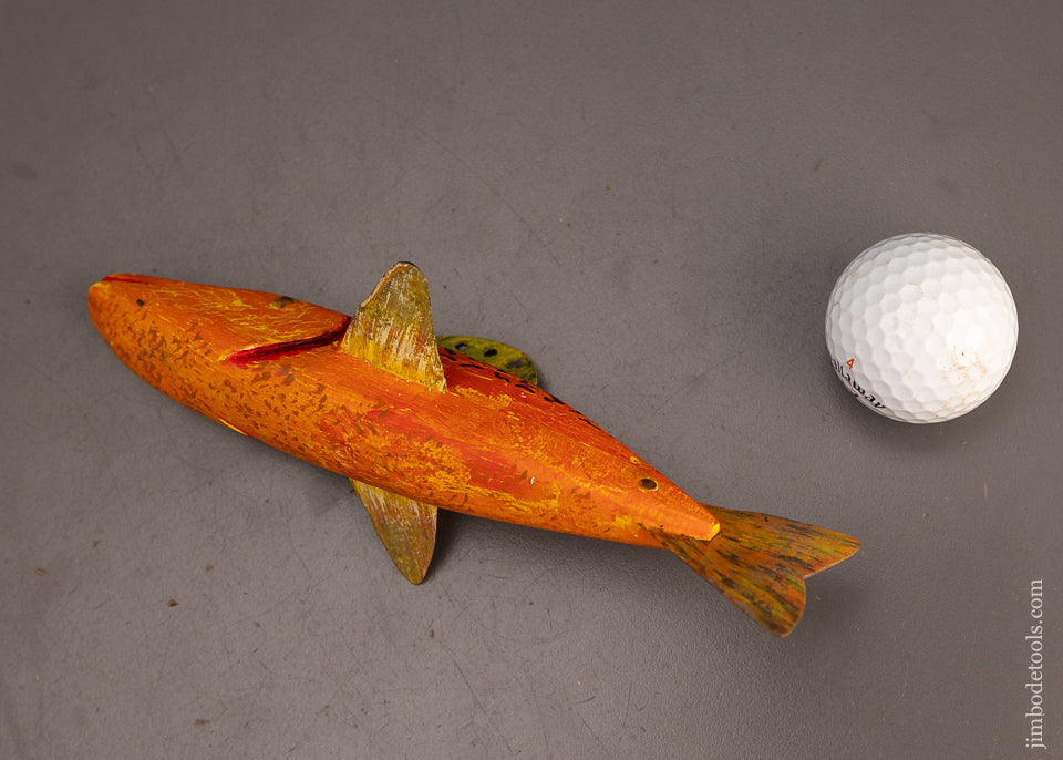 Swimming Fish Decoy by ROBERT LINDNER, Clarence, N.Y. - 111259