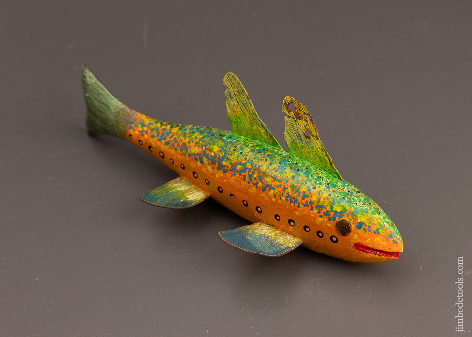 Swimming Fish Decoy by ROBERT LINDNER, Clarence, N.Y. - 111260