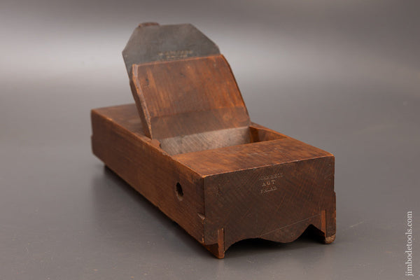 Massive & Fine JOHN BELL PHILAD Crown Moulding Plane 5 Inches Wide - 111294