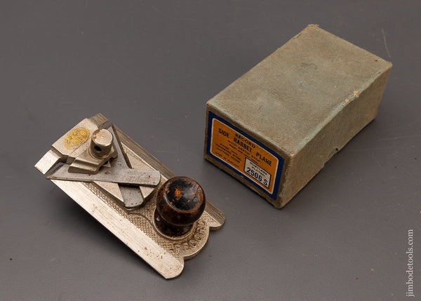 RECORD Side Rabbet Plane Near Mint in Box - 111312