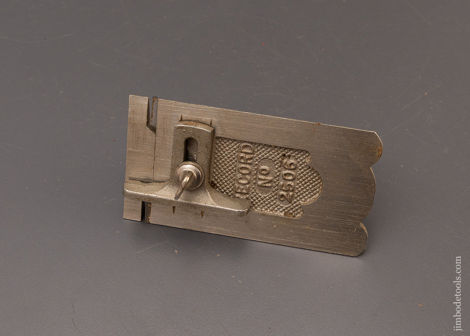 RECORD Side Rabbet Plane Near Mint in Box - 111312