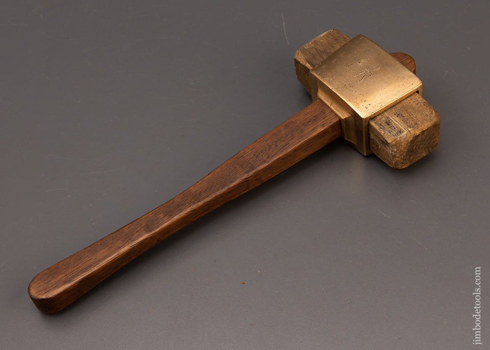 1 1/2 Pound Brass STUDLEY CHEST STYLE Mallet - 111321