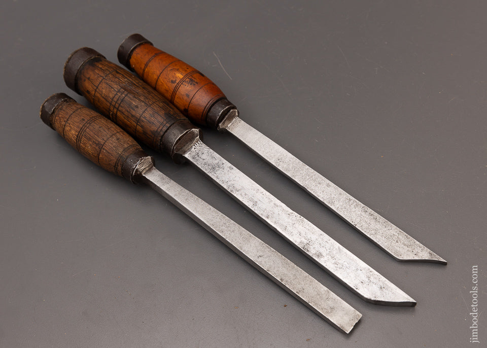3 Dutch Mortise Chisels by FERDIN RUBENS - 111337