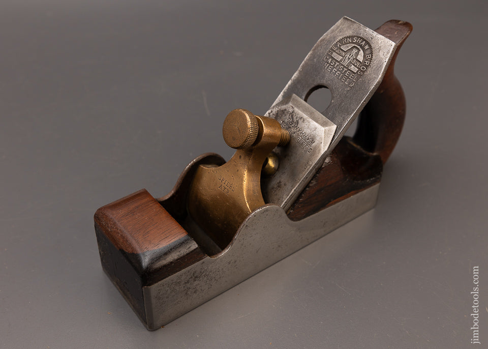Good User SPIERS AYR Dovetailed Rosewood Infill Smooth Plane - 111339