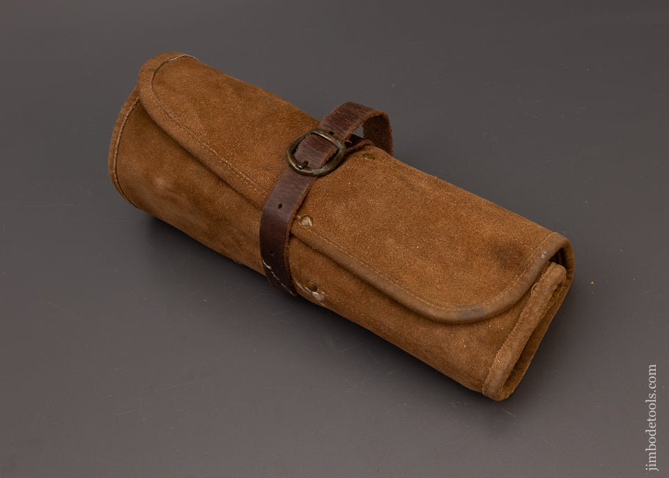 Fine Set of 6 LIE NIELSEN Bevel Edge Chisels in Original Leather Roll - 111346