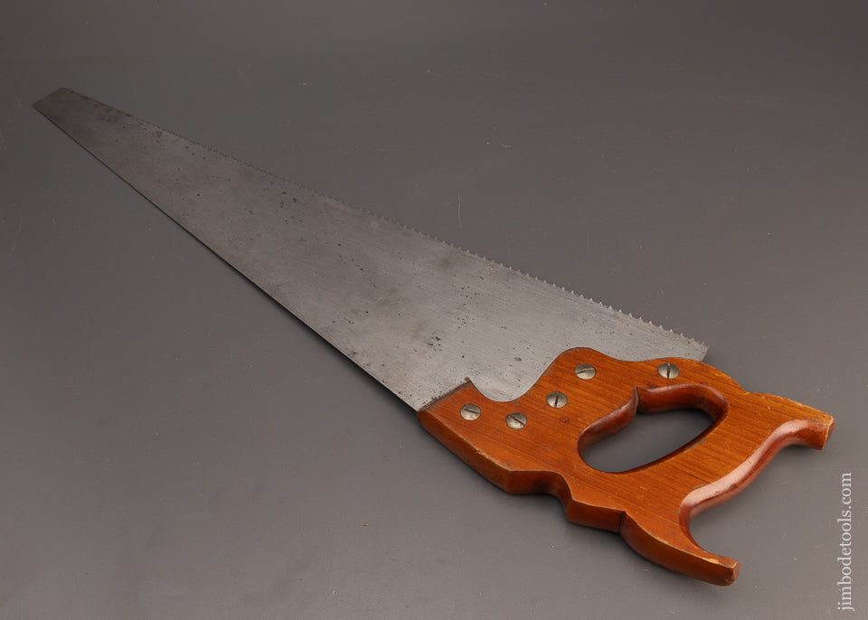 Near Mint Vintage DISSTON D-23 Hand Saw - 111395