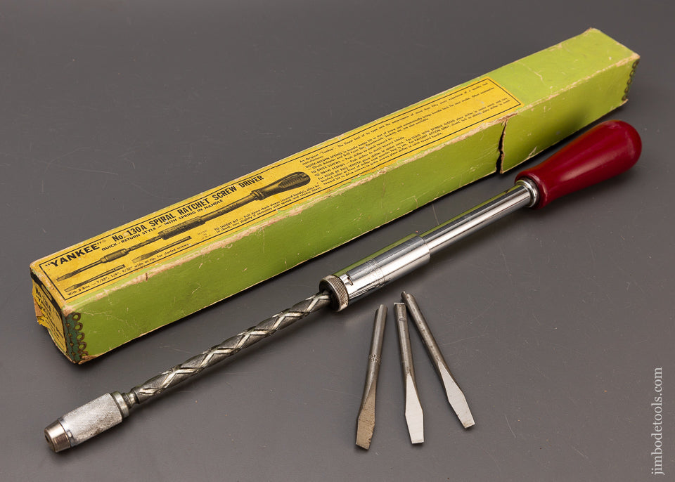 YANKEE No. 130A Drill Near Mint in Box - 111405