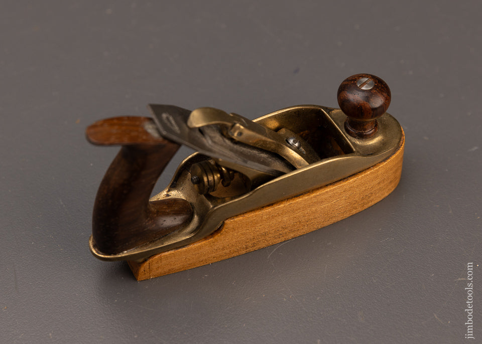 Sweet Miniature Transitional Plane by PAUL HAMLER 3 Inches Long - 111419