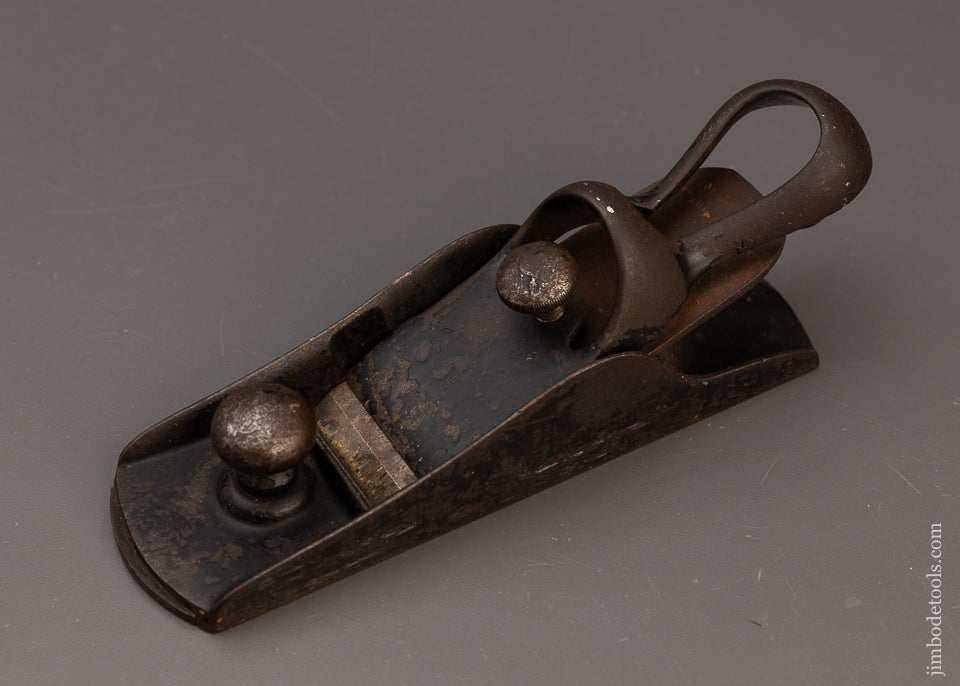 Perfect METALLIC PLANE CO. AUBURN, N.Y. Tail Handle Block Plane with Adjustable Mouth - 111424