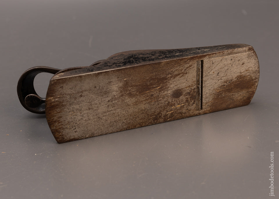 Perfect METALLIC PLANE CO. AUBURN, N.Y. Tail Handle Block Plane with Adjustable Mouth - 111424