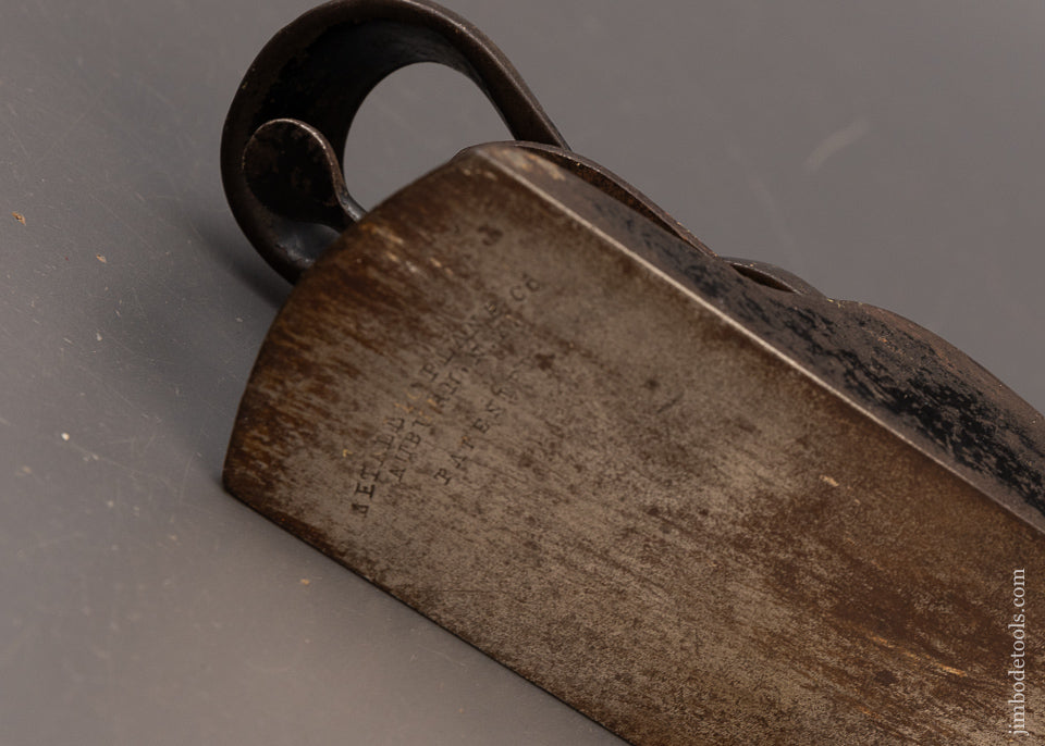 Perfect METALLIC PLANE CO. AUBURN, N.Y. Tail Handle Block Plane with Adjustable Mouth - 111424