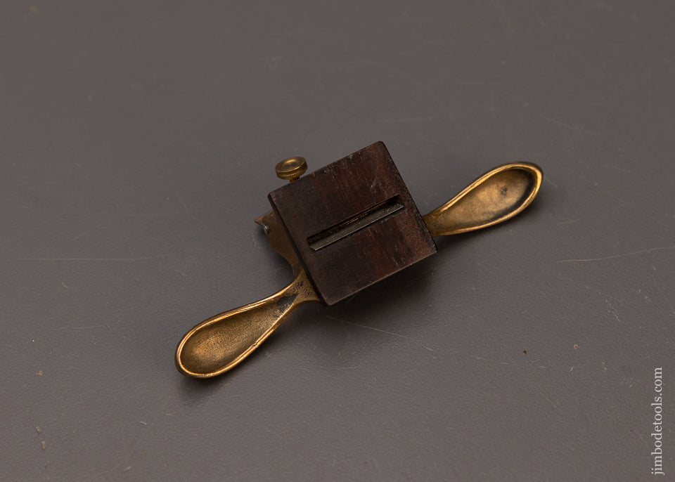 Fantastic PAUL HAMLER Miniature STANLEY No. 81 Scraper Plane 3 3/8 Inches Long - 111433