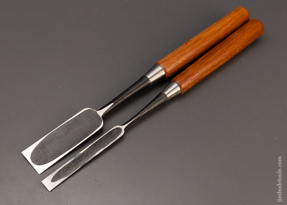Mint Pair of Japanese Paring Chisels by FUGIHIRO - 111444
