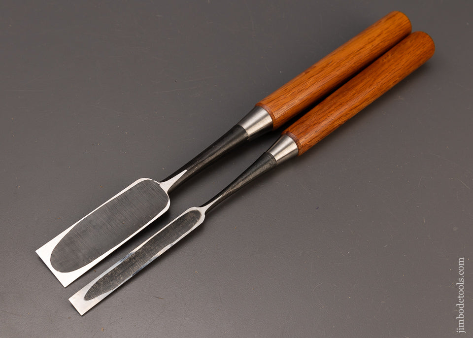Mint Pair of Japanese Paring Chisels by FUGIHIRO - 111444