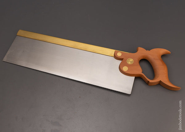 Mint Unused WENZLOFF & SONS Brass Back Tenon Saw - 111447