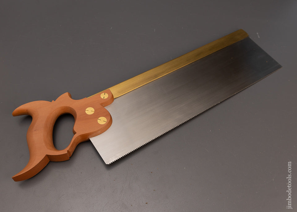 Mint Unused WENZLOFF & SONS Brass Back Tenon Saw - 111447