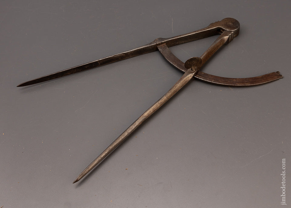 Fancy 14 Inch Hand Forged Dividers - 111475