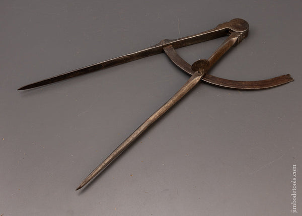 Fancy 14 Inch Hand Forged Dividers - 111475