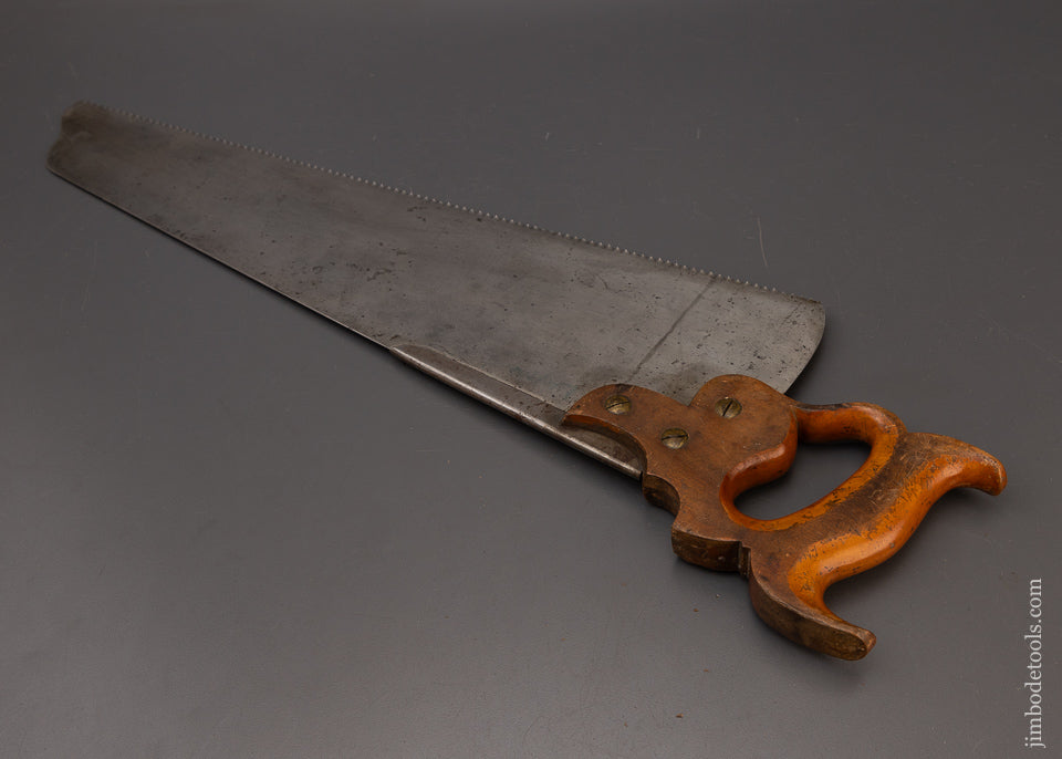 Excellent DISSTON No. 8 Half Back Saw - 111478