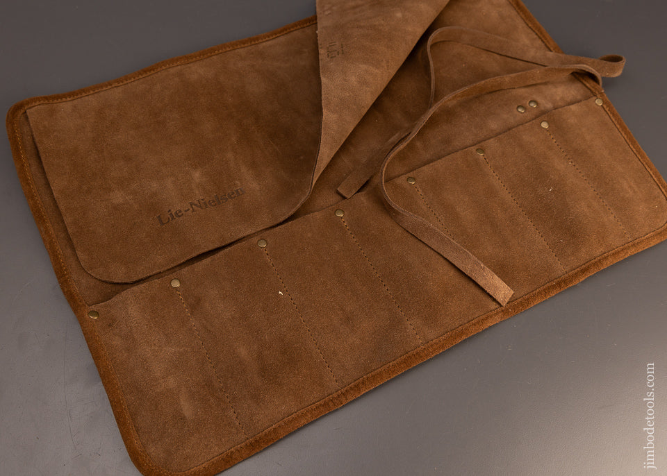 LIE NIELSEN 7 Pocket Chisel Leather Roll - 111495