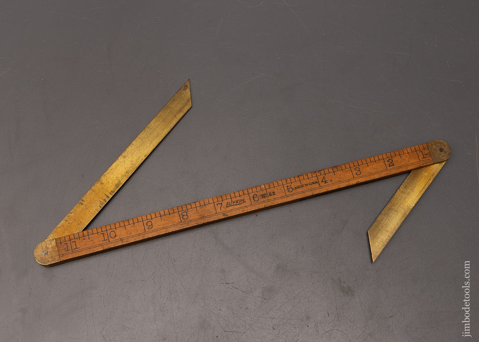 LUFKIN No. 42 Boxwood Shipwright’s Rule & Bevel - 111521