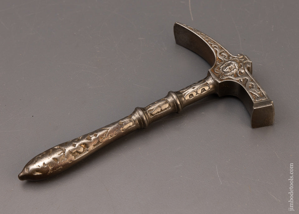 Fine C.T. HENNIG PATENT 1901 Ornate Hammer - 111547