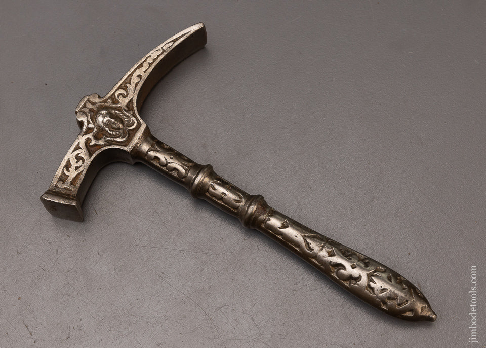Fine C.T. HENNIG PATENT 1901 Ornate Hammer - 111547