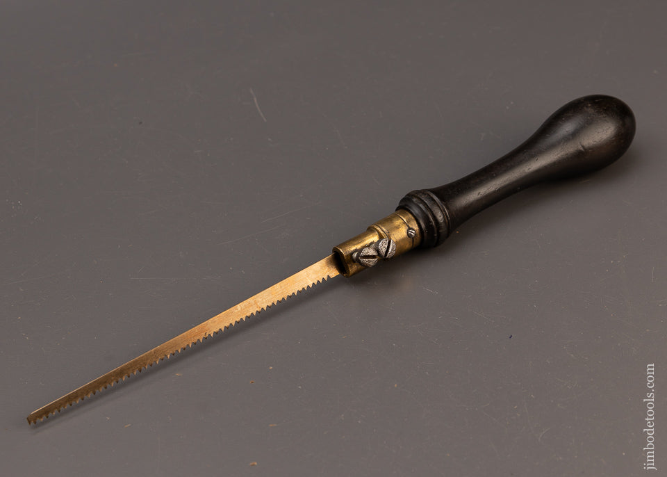 Fancy English Ebony Pad Saw - 111555