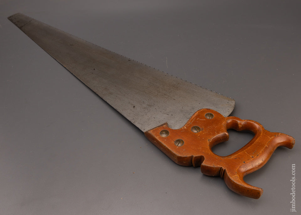 Fine Sharp DISSTON No. 12 London Spring Rip Hand Saw - 111564