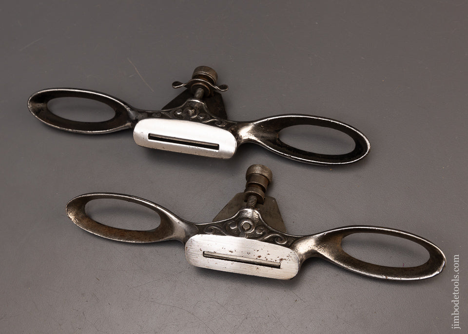 Fancy PRESTON Spoke Shaves 1 Round & 1 Flat Bottom - 111573