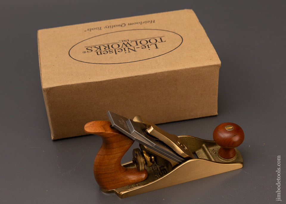 DISCONTINUED Bronze LIE NIESEN No. 1 Smooth Plane Mint in Box - 111581